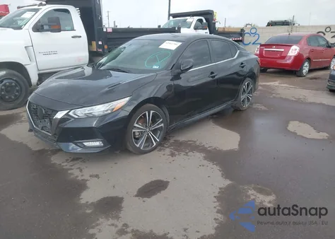 2020 Nissan Sentra Sr Xtronic Cvt из США, поврежденный, VIN 3N1AB8DV9LY303083